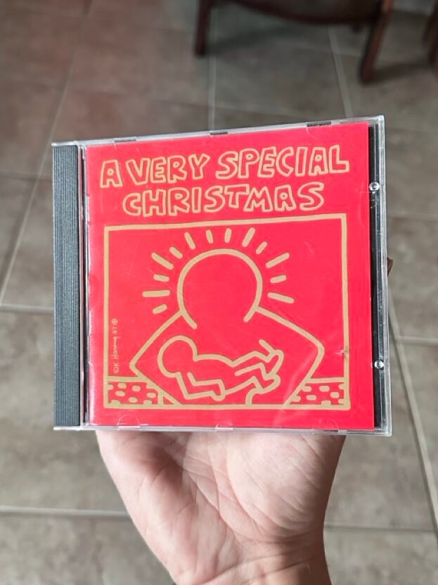 Album cover for A Very Special Christmas on CD.